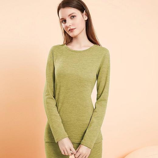 【山羊绒桑蚕丝套装 感受‘’轻‘’暖黑科技】羊绒蚕丝保暖内衣女士打底内穿秋衣秋裤男士学生内衣套装秋冬 商品图11