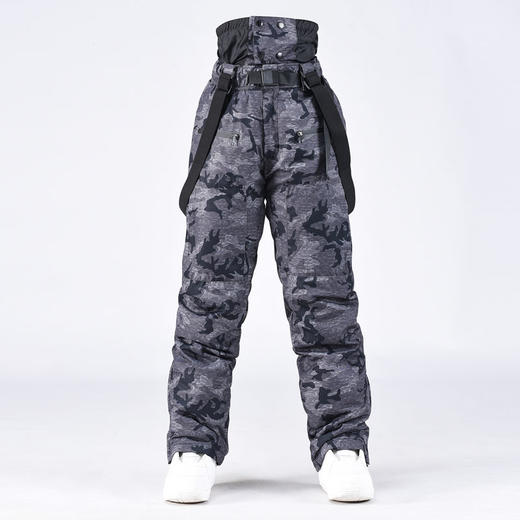 新品情侣款单双板夹棉滑雪裤防水防风户外运动休闲保暖滑雪棉裤男 商品图4