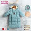 ins爆款童装蓓哆熊秋冬新款婴儿睡袋抱被儿童加厚睡袋防踢被棉服 商品缩略图0