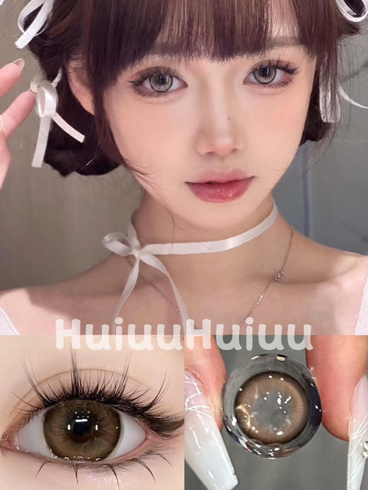 『月抛大直径』Kaylens-黄卷卷-14.5mm【月抛 0-800度 无525/575】 商品图0