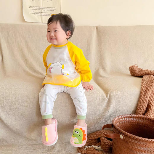 儿童恐龙软底棉拖鞋 商品图5