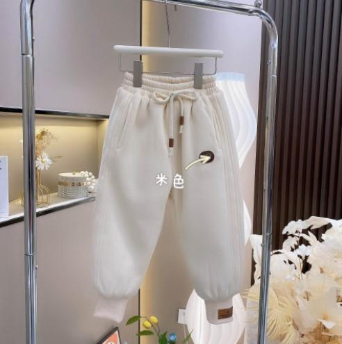 冬季【巨厚一条过冬女童运动裤】儿童加绒加厚 保暖棉裤卫裤 商品图9