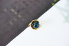 墨西哥蓝珀18K玫瑰金镶钻 准提神咒戒指 特价 商品缩略图2