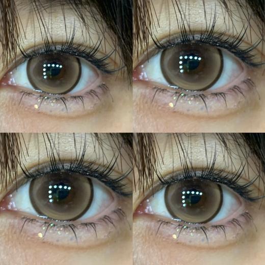 sasababy 美瞳月抛  奶栗泡泡 直径14.5mm着色13.9mm 商品图9