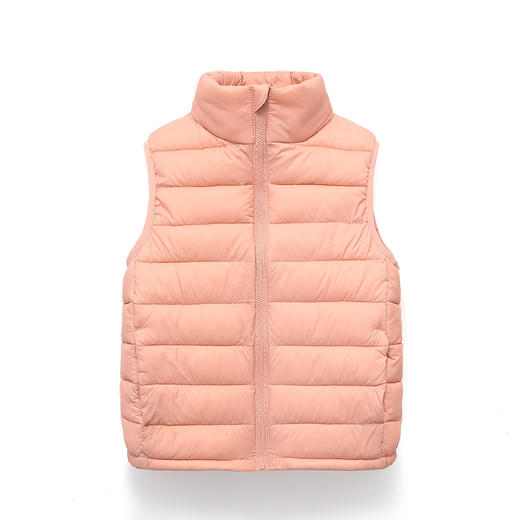 【舒适保暖】秋冬时尚新款立领中大童轻薄款儿童保暖棉马甲 商品图5