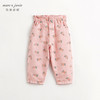 马克珍妮女童花边腰满底绣花牛仔裤 儿童纯棉裤子春装新款240062 商品缩略图0