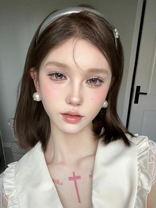 『日抛大直径』WOOLILENS-黑鸦粉邂逅-14.4mm 【日抛 0-800度 无525/575 】 商品图7