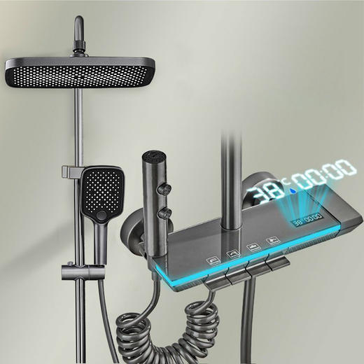 8043全铜鹿特丹数显-枪灰 商品图6