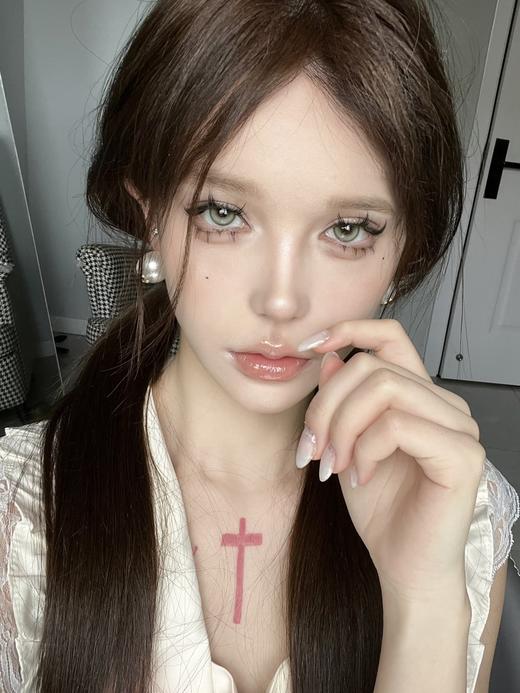 lolilook 美瞳月抛 在逃绿洲 直径14.2mm着色13.6mm 商品图6