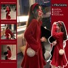 秋冬【本命年红色礼服小红裙子】显瘦 中长款 针织 年会连衣裙 商品缩略图0