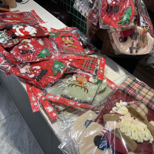 圣诞袜礼袋（颜色随机） 商品图1