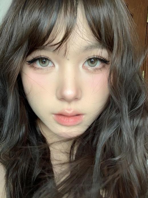 lolilook 美瞳月抛 在逃绿洲 直径14.2mm着色13.6mm 商品图5