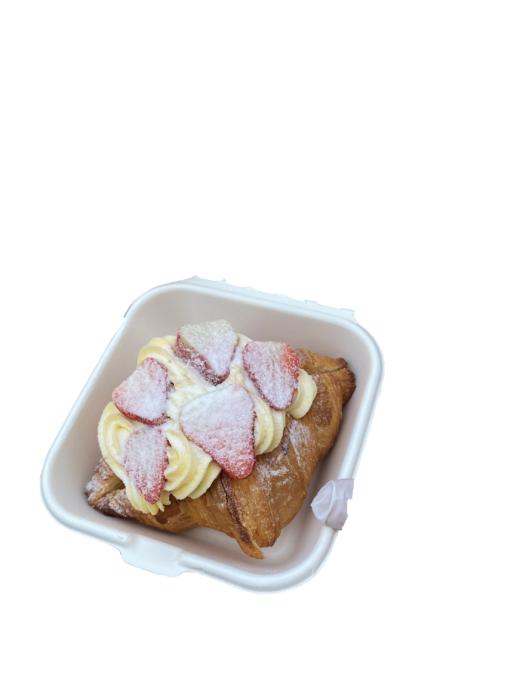 草莓奶油可颂 商品图0