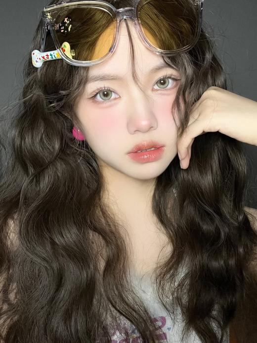 lolilook 美瞳月抛 在逃绿洲 直径14.2mm着色13.6mm 商品图10