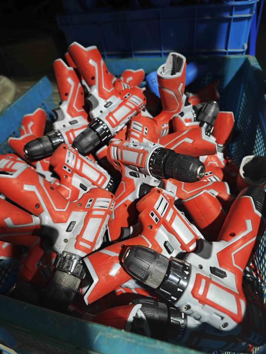 【货号07688】库存处理12V锂电钻一电一充布袋包装充电电钻 商品图10