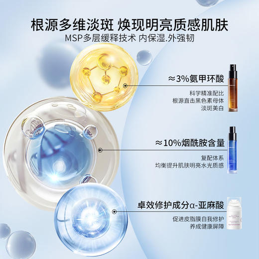 丽舒丹早胺晚氨亮肤保湿10%烟酰胺氨甲环酸壬二酸精华液均匀肤色暗沉套组 商品图2
