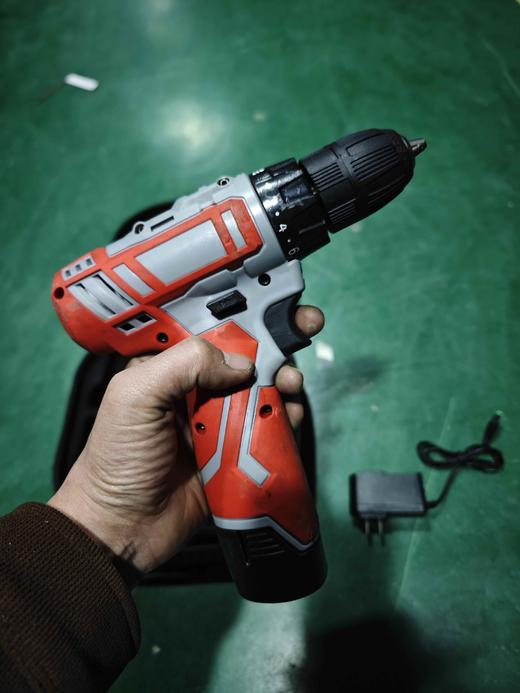 【货号07688】库存处理12V锂电钻一电一充布袋包装充电电钻 商品图3