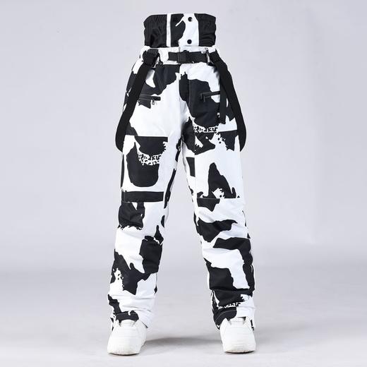 新品情侣款单双板夹棉滑雪裤防水防风户外运动休闲保暖滑雪棉裤男 商品图0