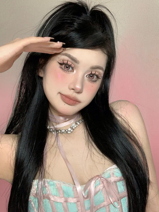 『日抛大直径』WOOLILENS-黑鸦粉邂逅-14.4mm 【日抛 0-800度 无525/575 】 商品图9