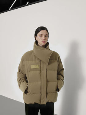 0230立领短款羽绒服