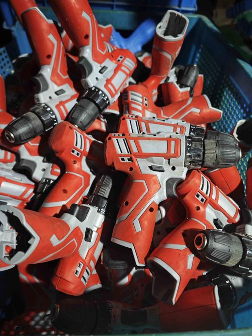 【货号07688】库存处理12V锂电钻一电一充布袋包装充电电钻 商品图12