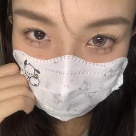 sasababy 美瞳月抛  小兔啾咪 直径14.5mm着色13.9mm