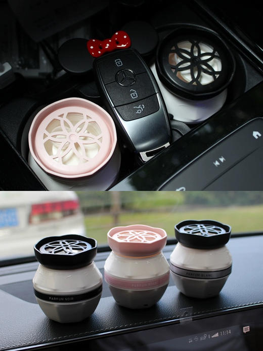 日本小林制药sawaday车载固体香膏香薰空气清新剂汽车香水芳香剂 商品图3