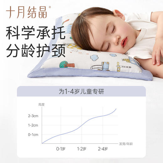 儿童枕头宝宝1-2-3-4岁决明子婴儿枕四季透气a类 商品图1