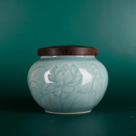 2019年龙泉青瓷藏养罐（中号）