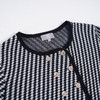 东黎 • 山羊绒  女士秋冬 斜纹提花小香风开衫  3050 商品缩略图2