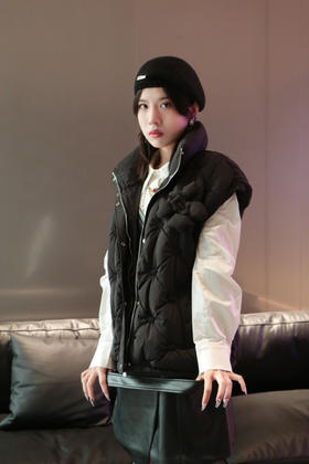 立体花装饰马甲