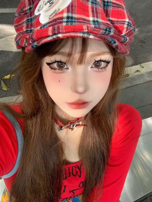 sasababy 美瞳月抛  奶栗泡泡 直径14.5mm着色13.9mm 商品图8