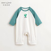 【A类】马克珍妮宝宝趣味涂鸦连体衣婴儿纯棉哈衣爬服春款240128 商品缩略图0