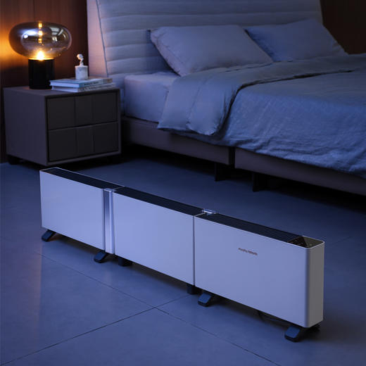 【创新可自由折叠取暖器】摩飞 折叠踢脚线取暖器MR2028 多角度自由折叠 全屋速热 智能变频恒温 IPX4级防水 居浴两用 折叠后仅40cm 易收纳 商品图8