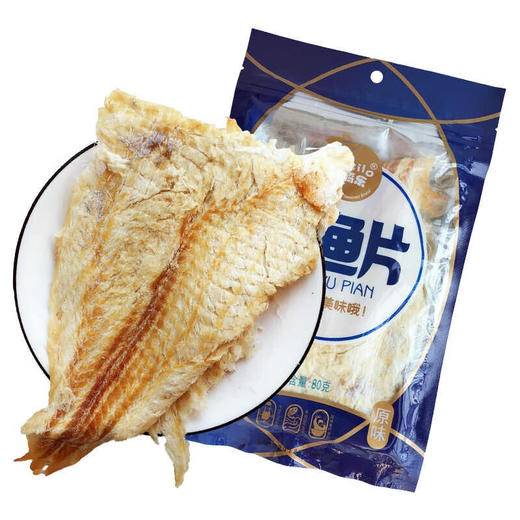 富崎乐原味鳕鱼片80g/053852 手撕鳕鱼片柔软细密 商品图0