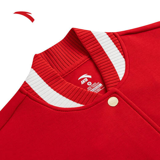 【超值】安踏【关晓彤同款】好事发生丨新年款龙花富贵女棒球服162418708S 商品图5