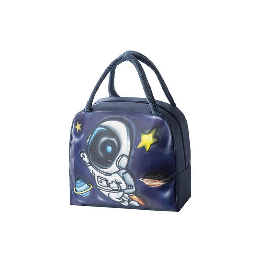 【萌宠造型！可爱实用】3D卡通便当包儿童手提保温包，牛津布可爱卡通午餐袋学生饭盒包，加大容量 携带方便 保温保鲜 商品图13