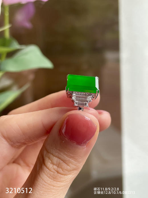 老坑帝王绿无事牌戒指【3210512】具体价格微信咨询 商品图7