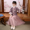 女童中国风唐装，拜年服冬季套装QCS-1221 商品缩略图3