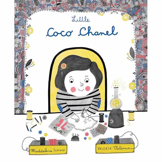 小可可香奈儿 人物传记 儿童绘本故事书 英文原版 Little Coco Chanel 5岁+ 商品图0