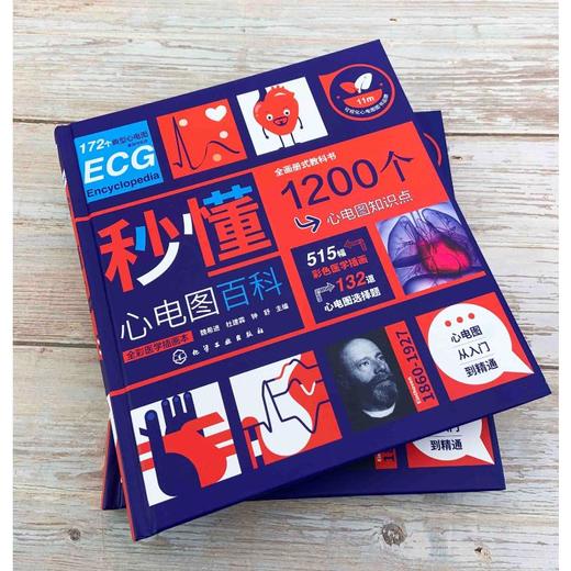 秒懂心电图百科 全彩医学插画本 商品图4