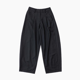 Black Pleated Pants