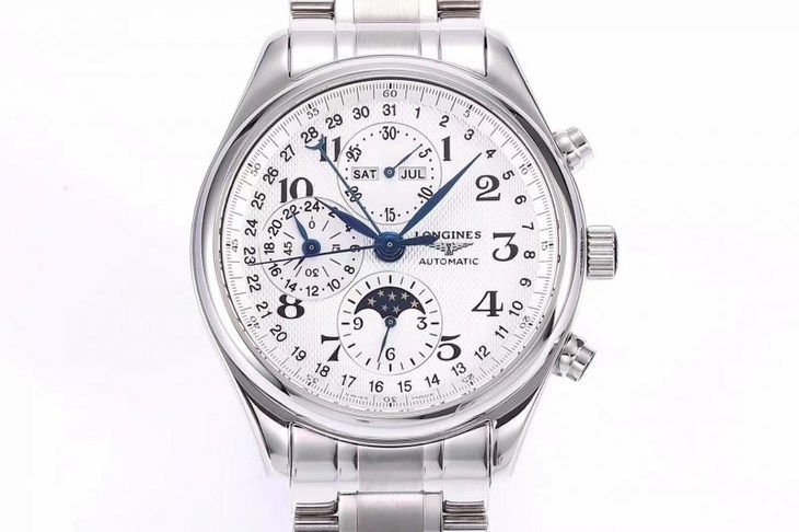 GS浪琴名匠八针月相L2.673.4.78.6复刻表真假对比评测