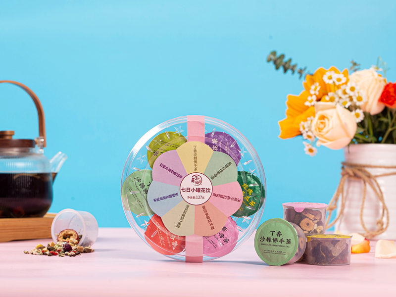 菜头商城 七日小罐花饮 一盒七罐装