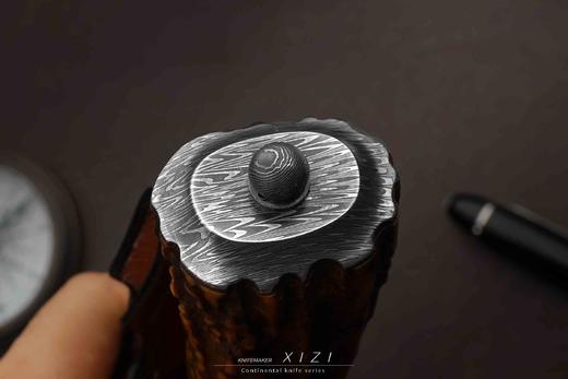 三希堂  现代刀系列  “s”羽毛博弈  未开刃 商品图8