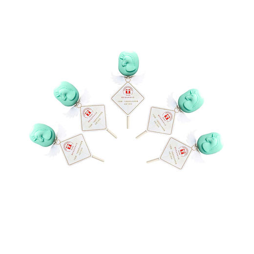 飞享家Fshare儿童齿友棒棒糖 神秘独角兽 蓝莓味8g 1岁+（新旧包装随机发） 商品图1