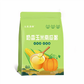 【新疆特产】谷莱唐姆 奶香玉米南瓜粥300g/袋（10小袋）