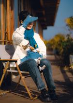 【已绝版】冬日梦想家系列 长款手套（蓝） 商品图0