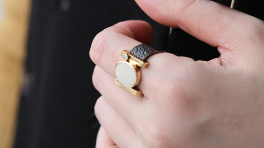 《有无系列》唐白瓷戒指 商品图3