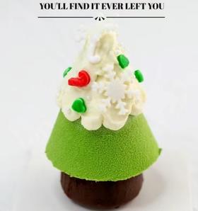 圣诞树慕斯【需及时冷藏储存】